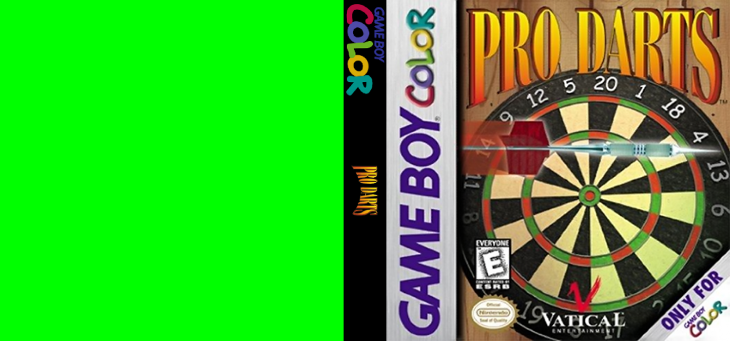 Pro Darts [US] gbc 2002 Box Art