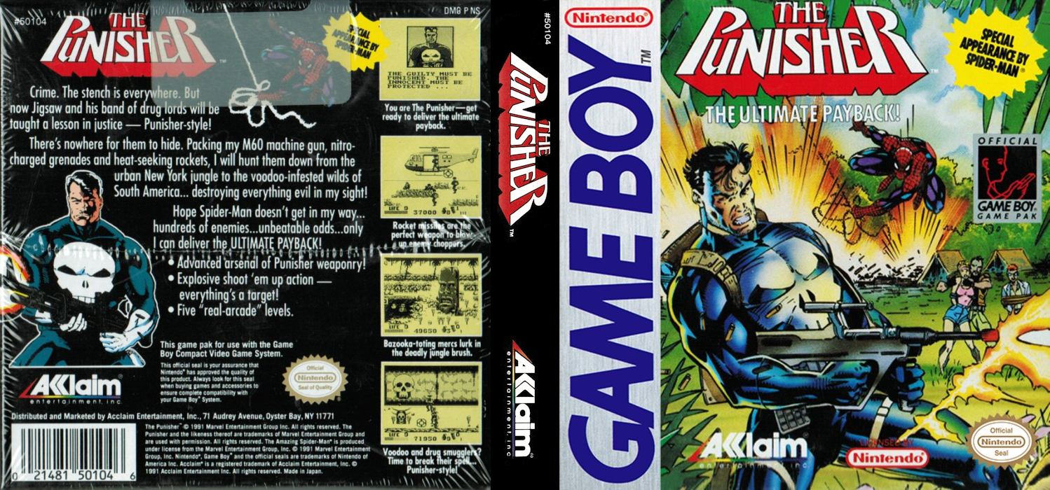 The Punisher : The Ultimate Payback [US] gb 2001 Box Art