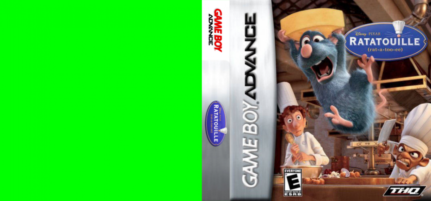 Ratatouille [US] gba 2007 Box Art