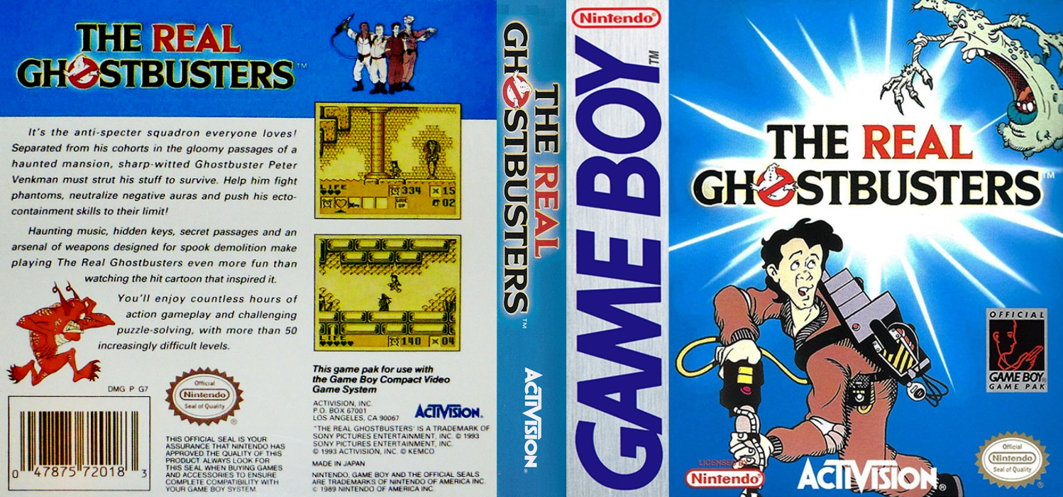 The Real Ghostbusters [US] gb 1993 Box Art