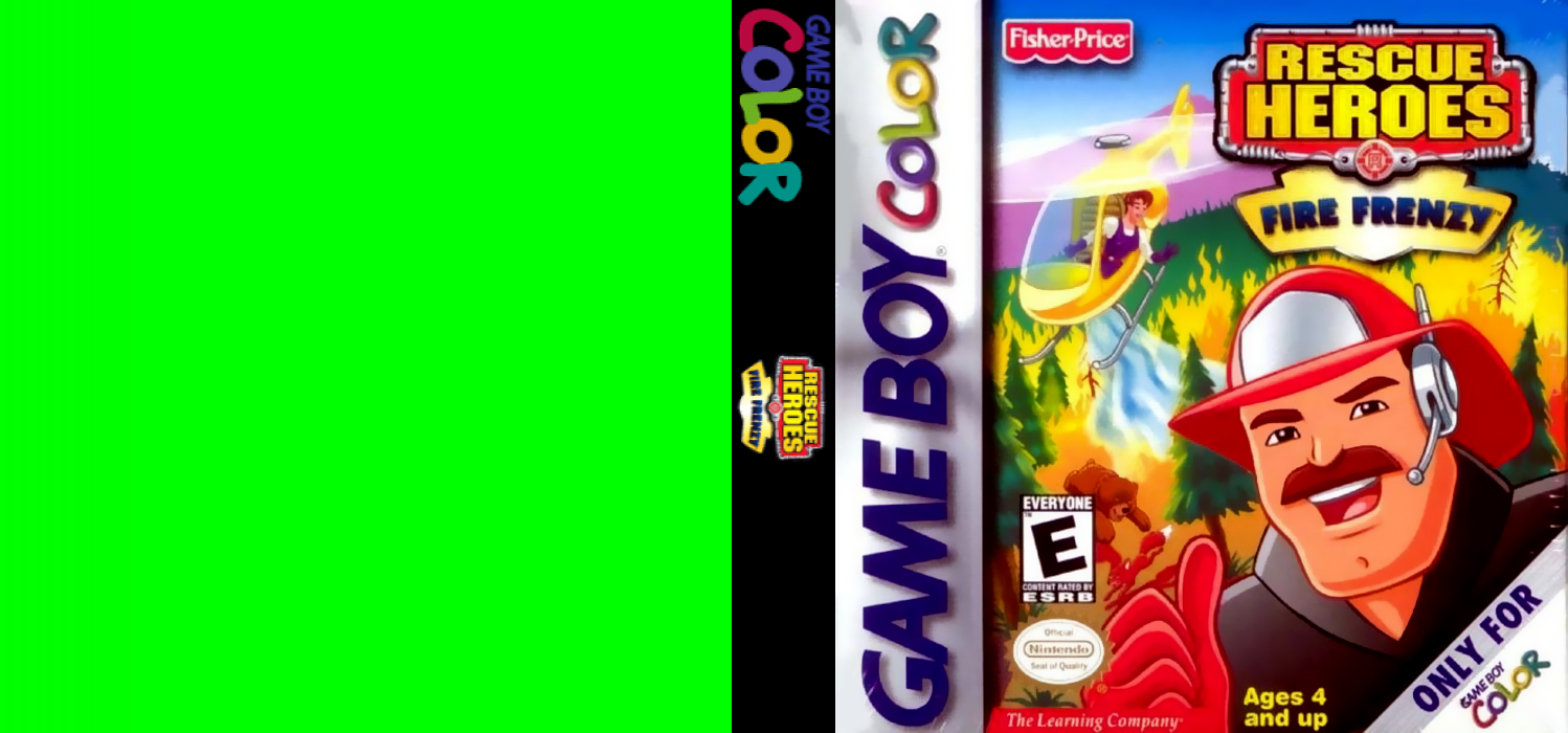 Rescue Heroes : Fire Frenzy [US] gbc 2001 Box Art