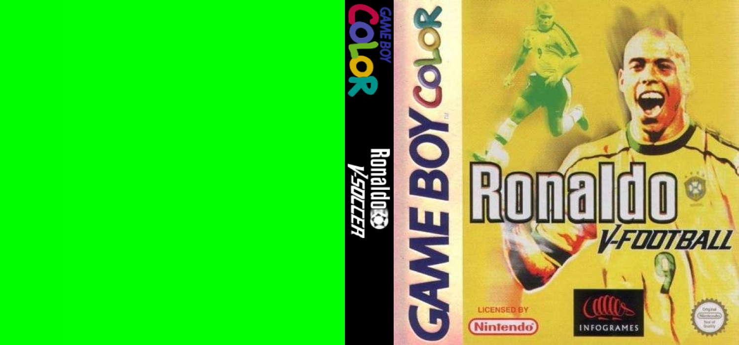 Ronaldo V-Soccer [US] gbc 2001 Box Art