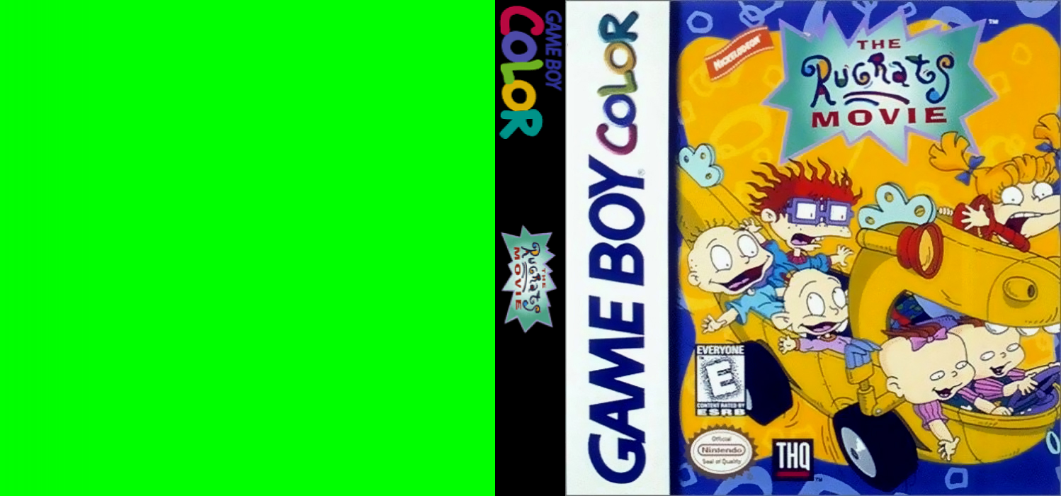 The Rugrats Movie [US] gbc 1999 Box Art