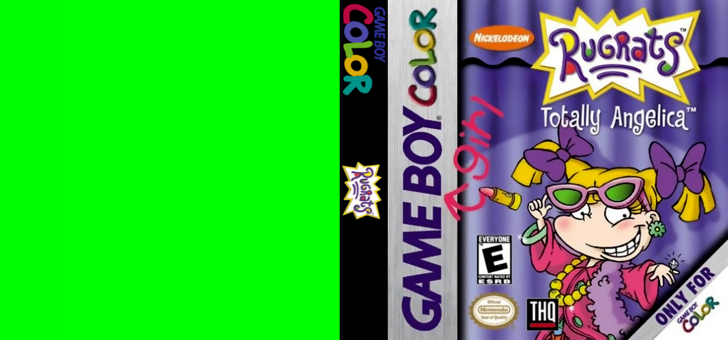 Rugrats: Totally Angelica [US,EU] gbc 2000 Box Art