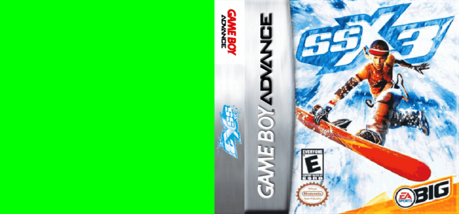 SSX 3 [US,EU] gba 2003 Box Art