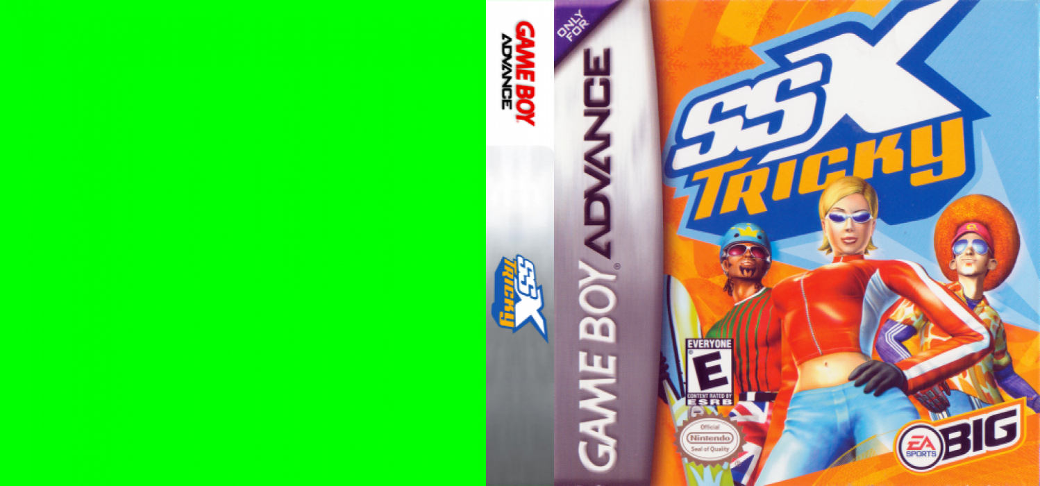 SSX Tricky [US,EU] gba 2002 Box Art