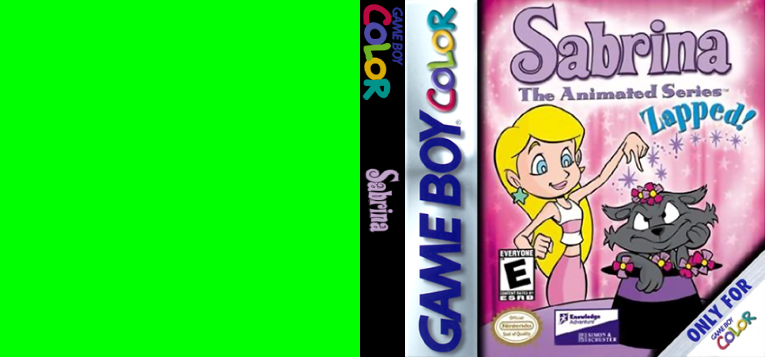 Sabrina : The Animated Series, Zapped! [US,EU] gbc 2000 Box Art