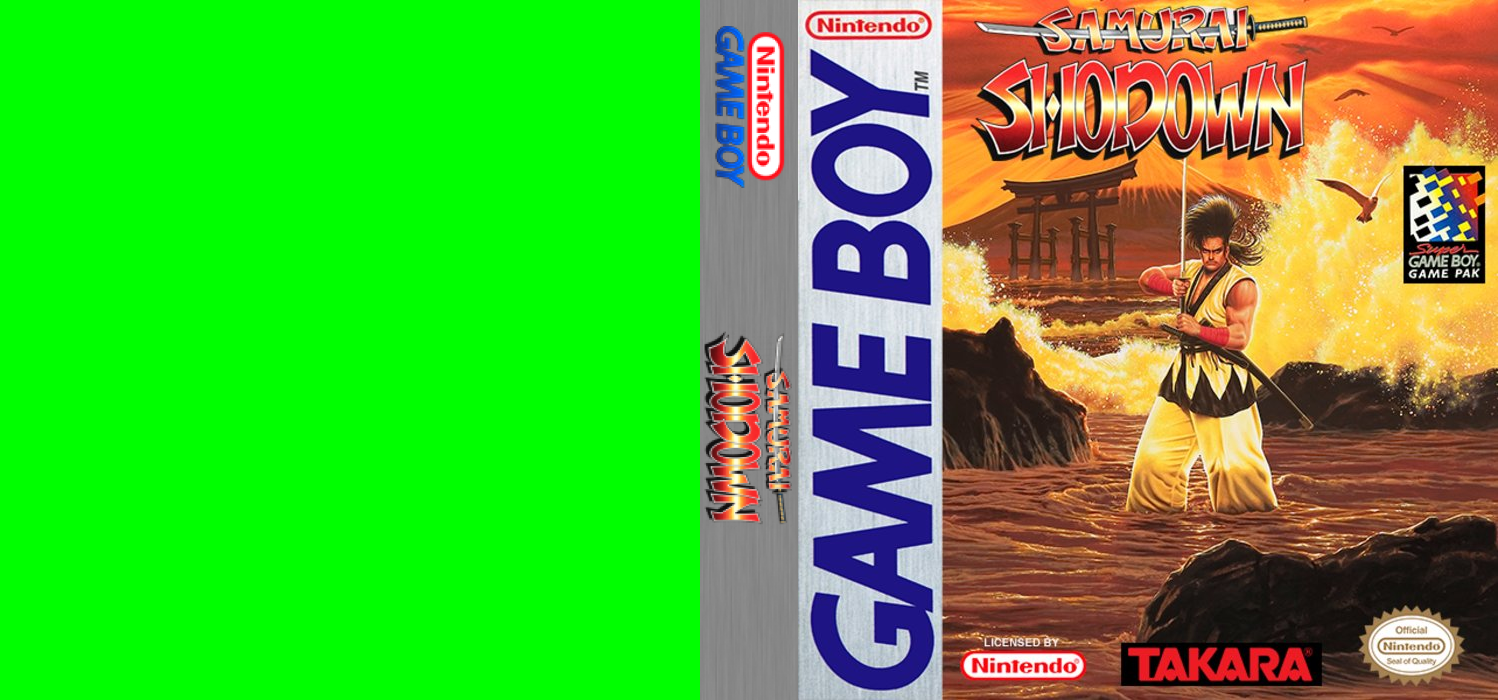 Nettou Samurai Spirits [US,EU] gb 1994 Box Art