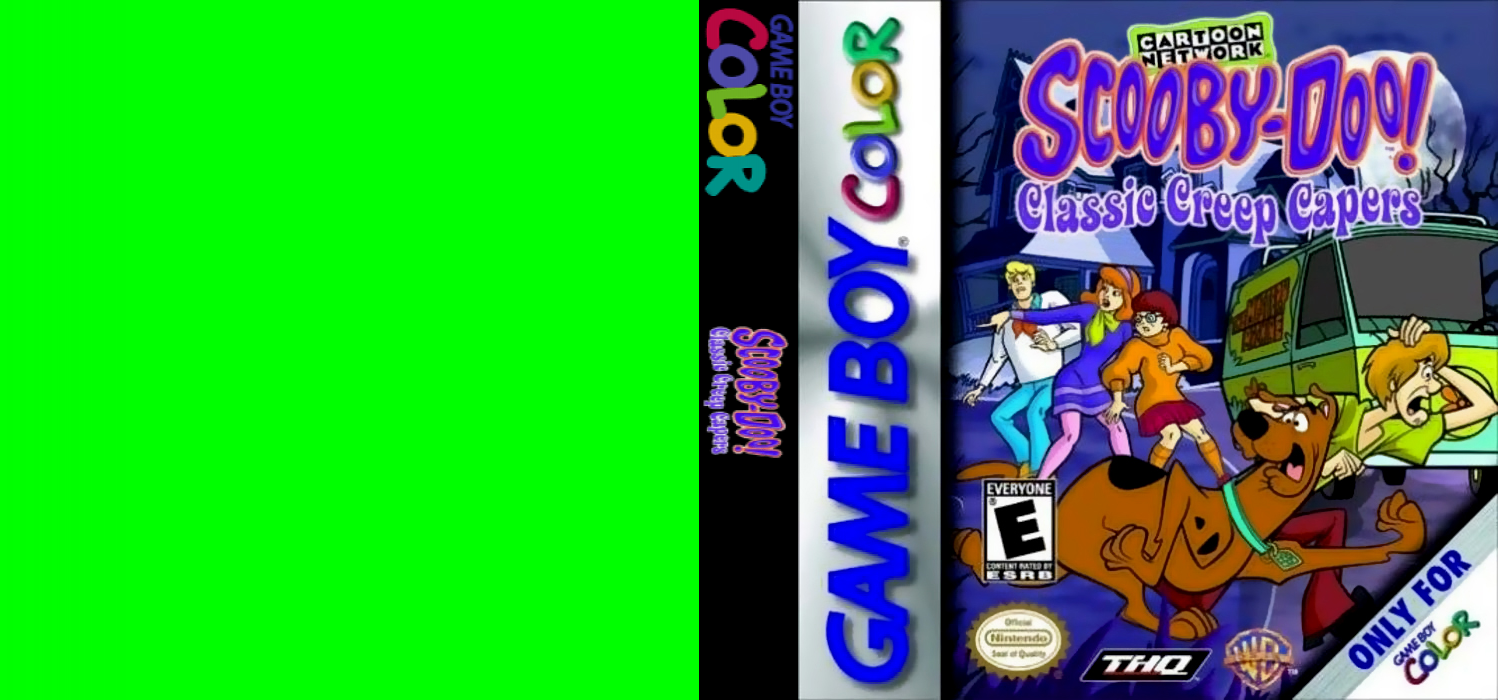 Scooby-Doo! : Classic Creep Capers [US,EU] gbc 2001 Box Art
