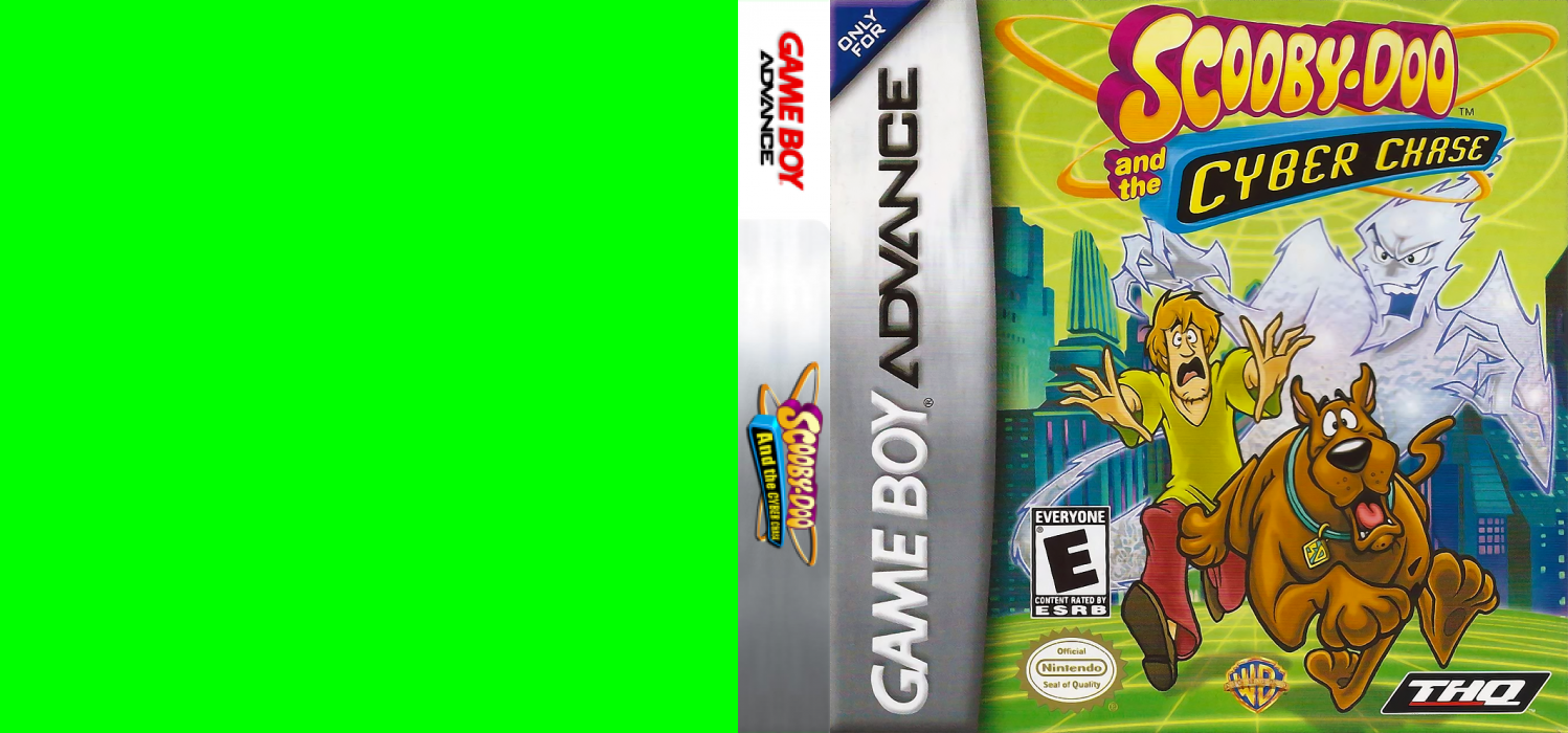 Scooby-Doo and the Cyber Chase [US,EU] gba 2001 Box Art