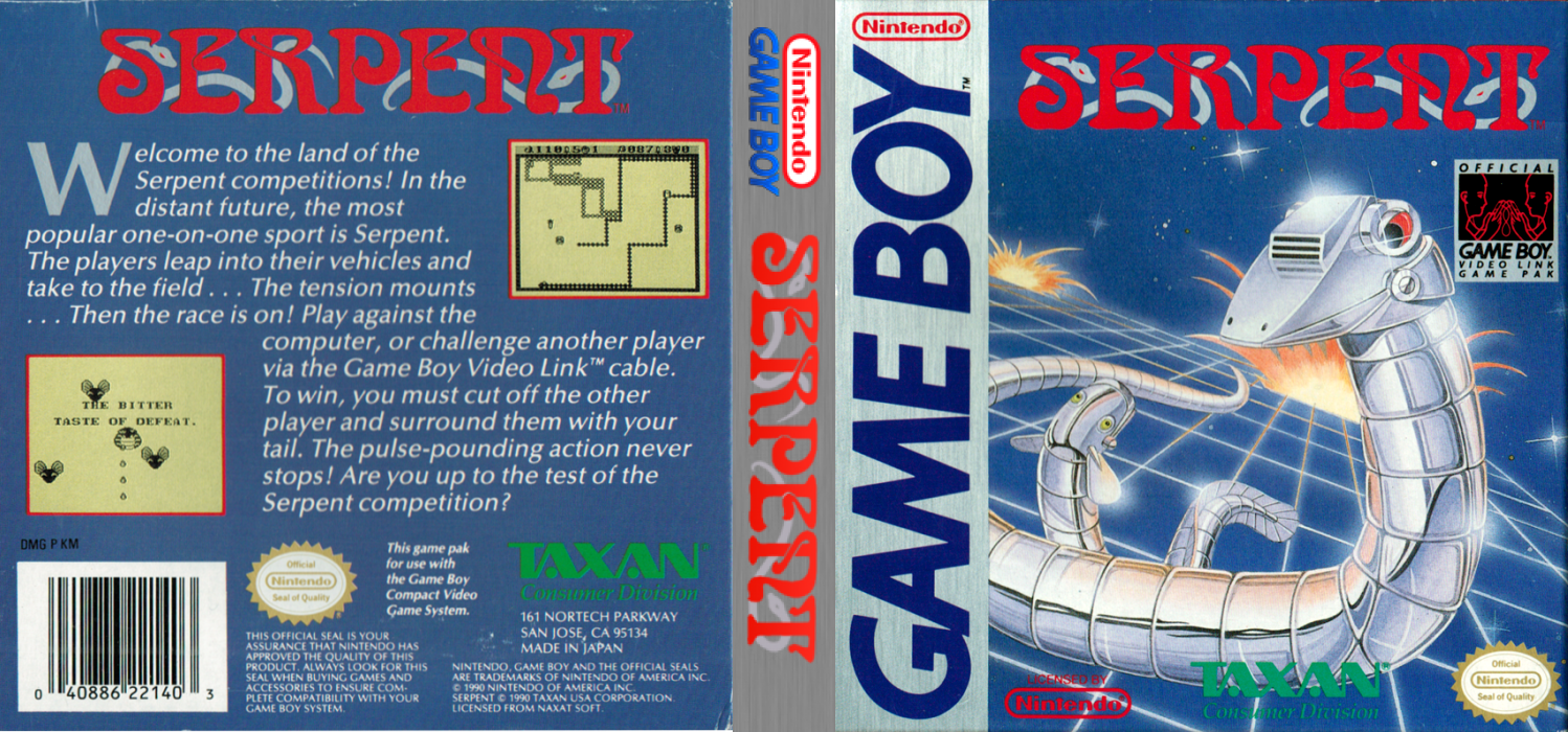 Serpent [US] gb 1990 Box Art