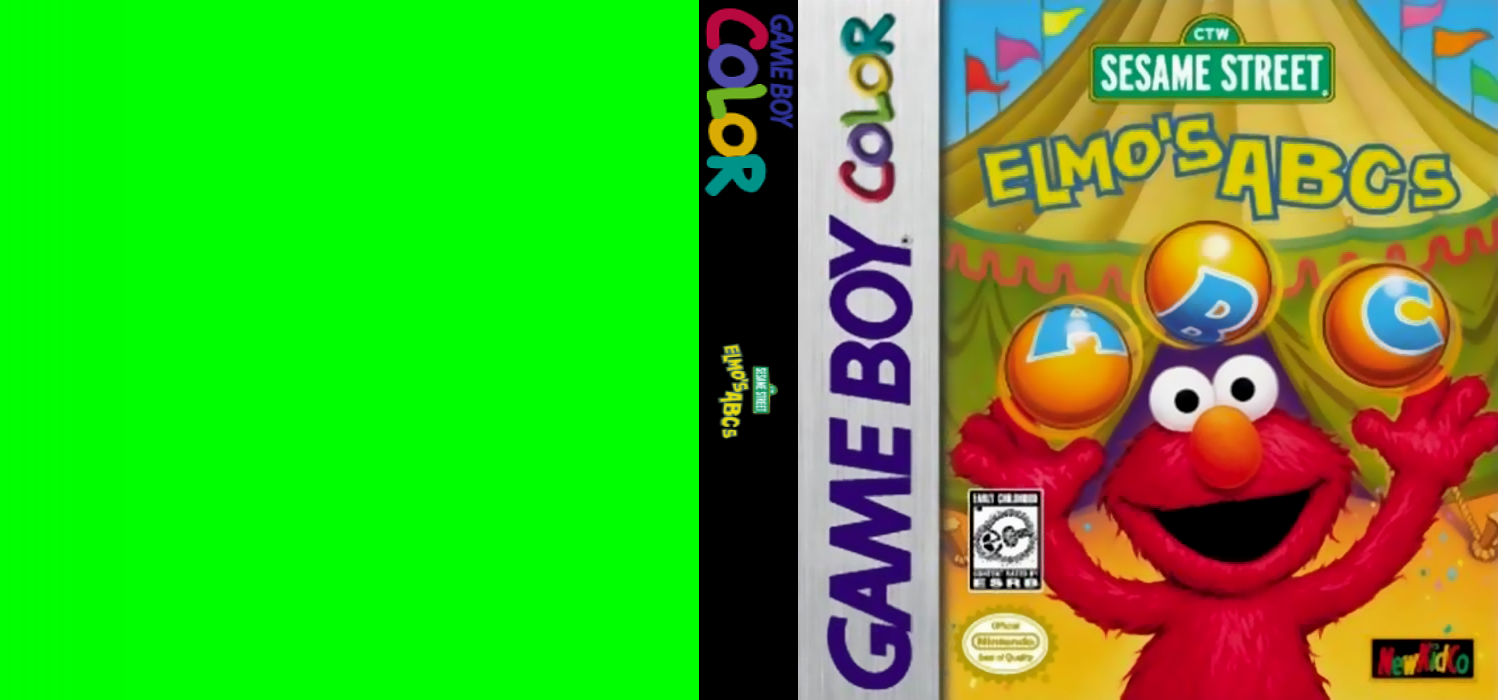 Sesame Street : Elmo’s ABCs [US] gbc 1999 Box Art