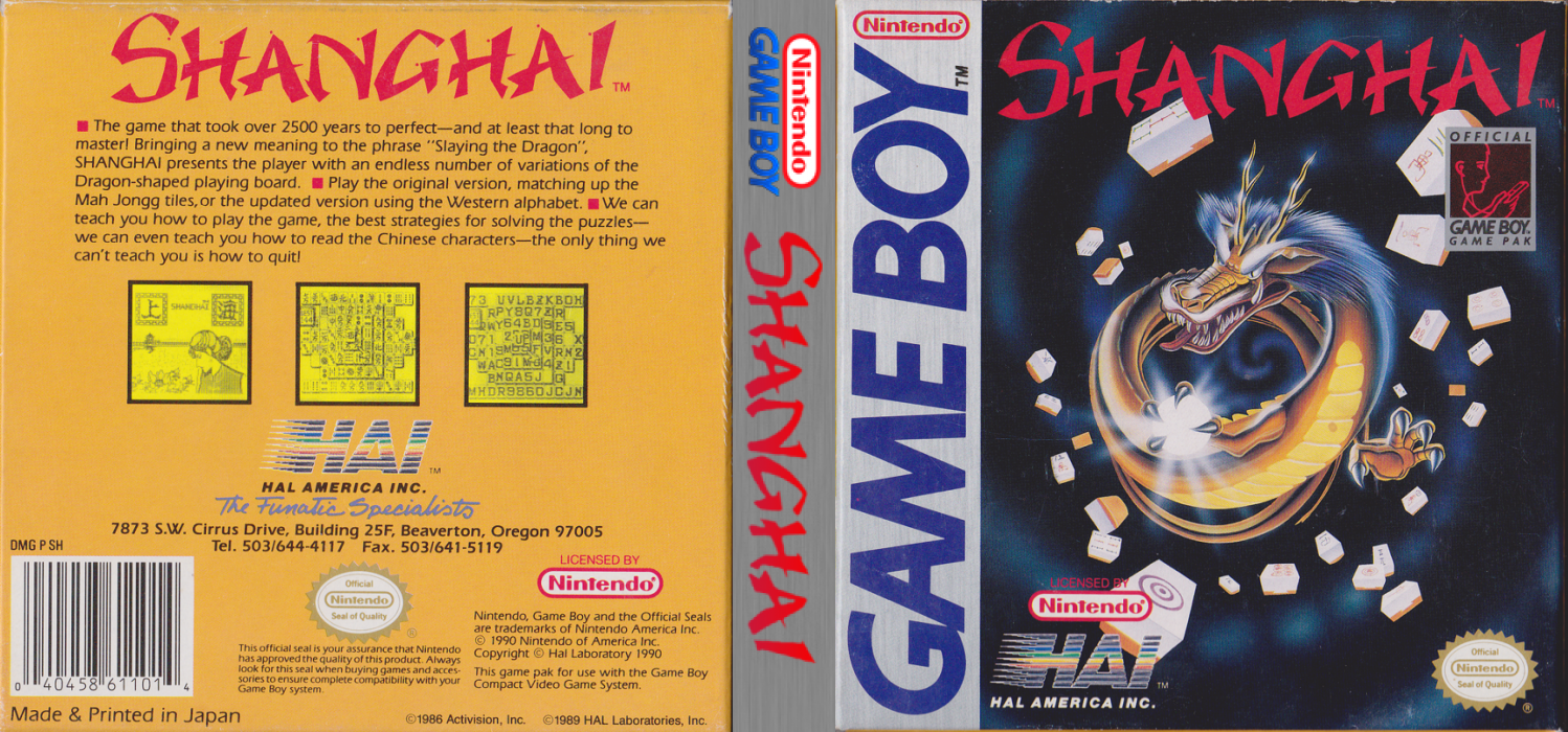Shanghai [US] gb 1989 Box Art