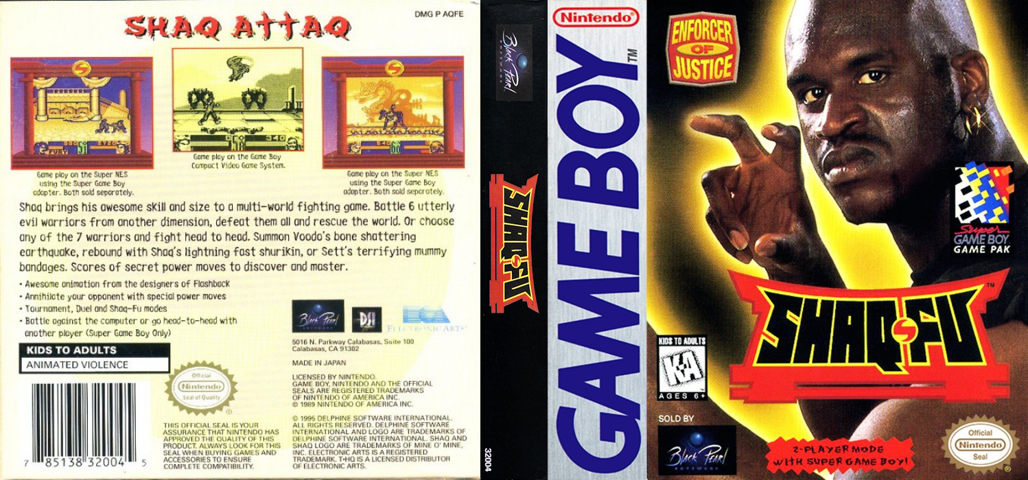 Shaq Fu [US] gb 1995 Box Art