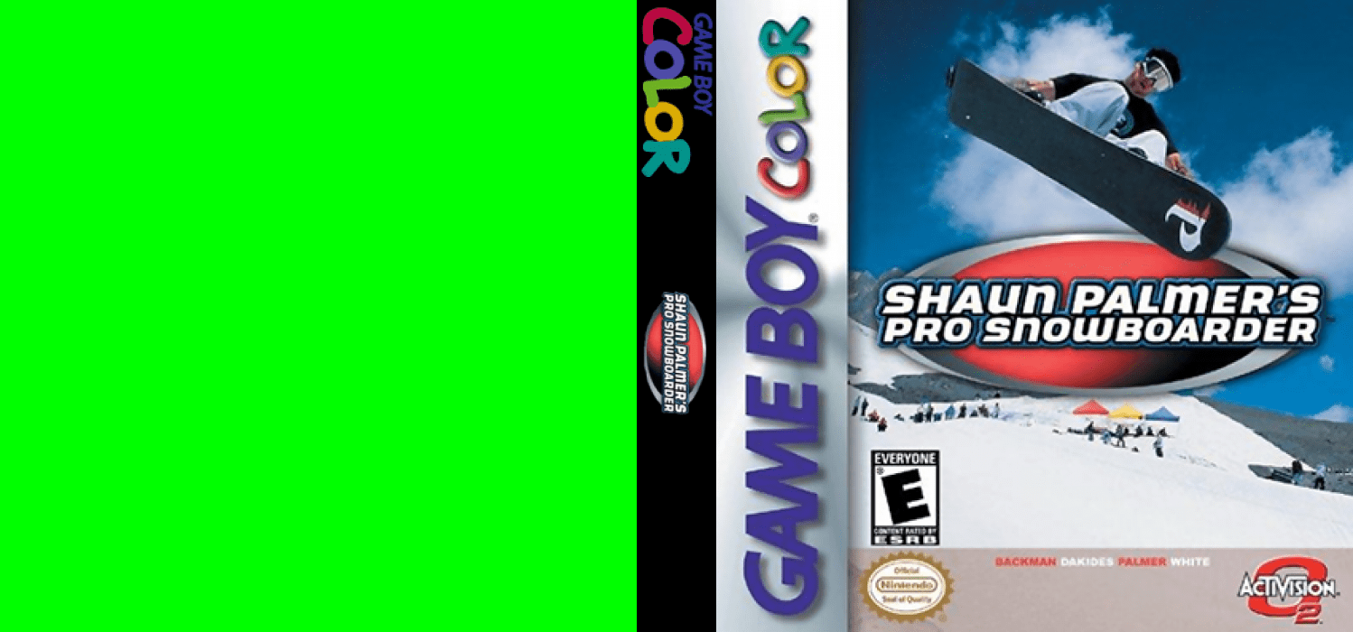 Shaun Palmer’s Pro Snowboarder [US,AU] gbc 2001 Box Art