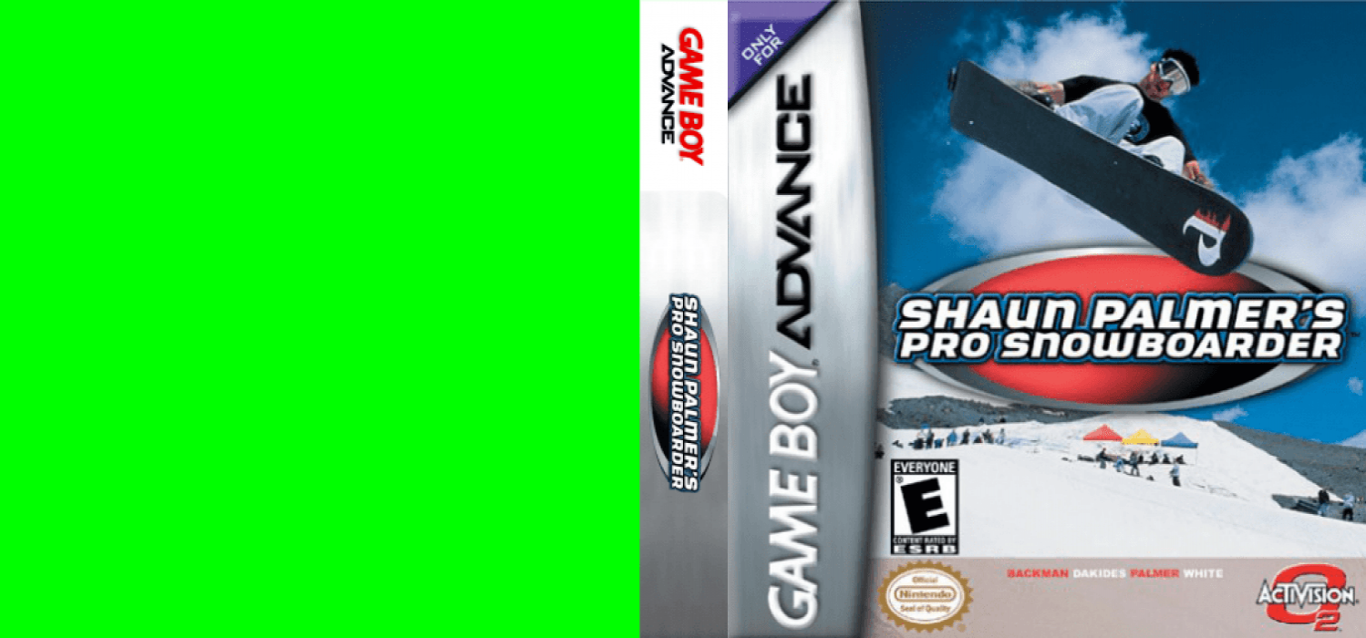 Shaun Palmer’s Pro Snowboarder [US,EU] gba 2001 Box Art