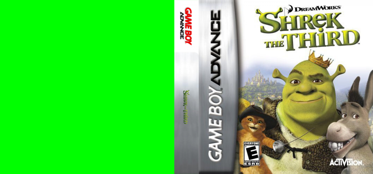 Shrek the Third [US] gba 2007 Box Art