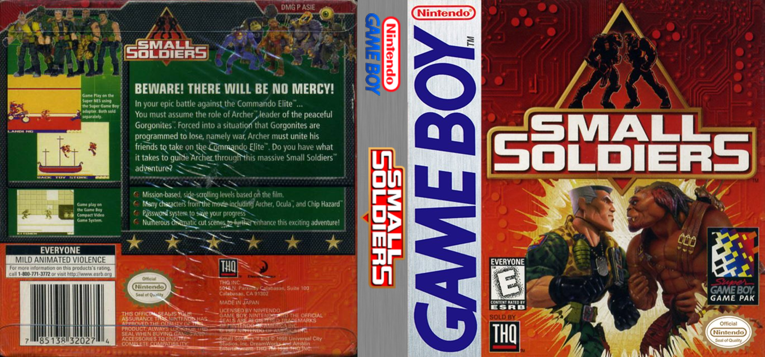 Small Soldiers [US,EU] gb 1998 Box Art
