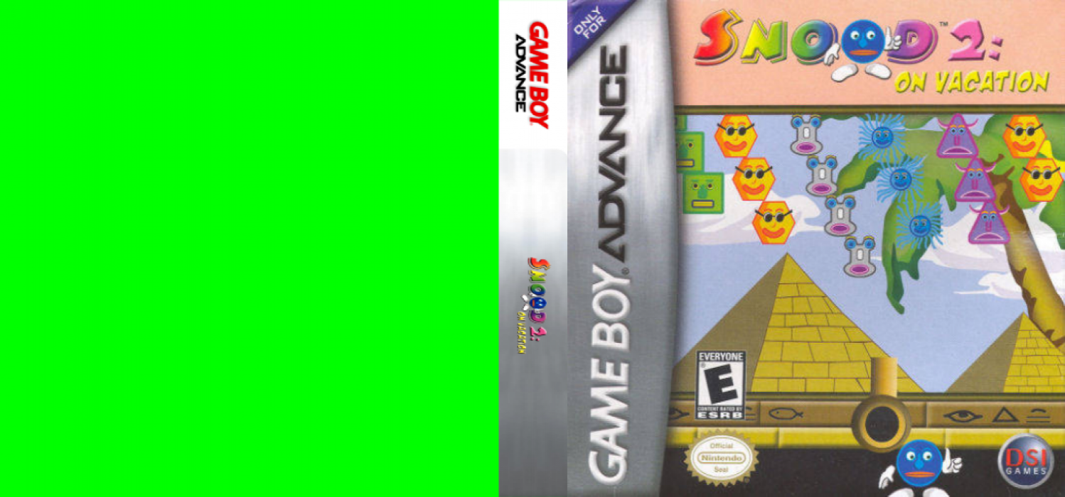 Snood 2 : On Vacation [US] gba 2005 Box Art