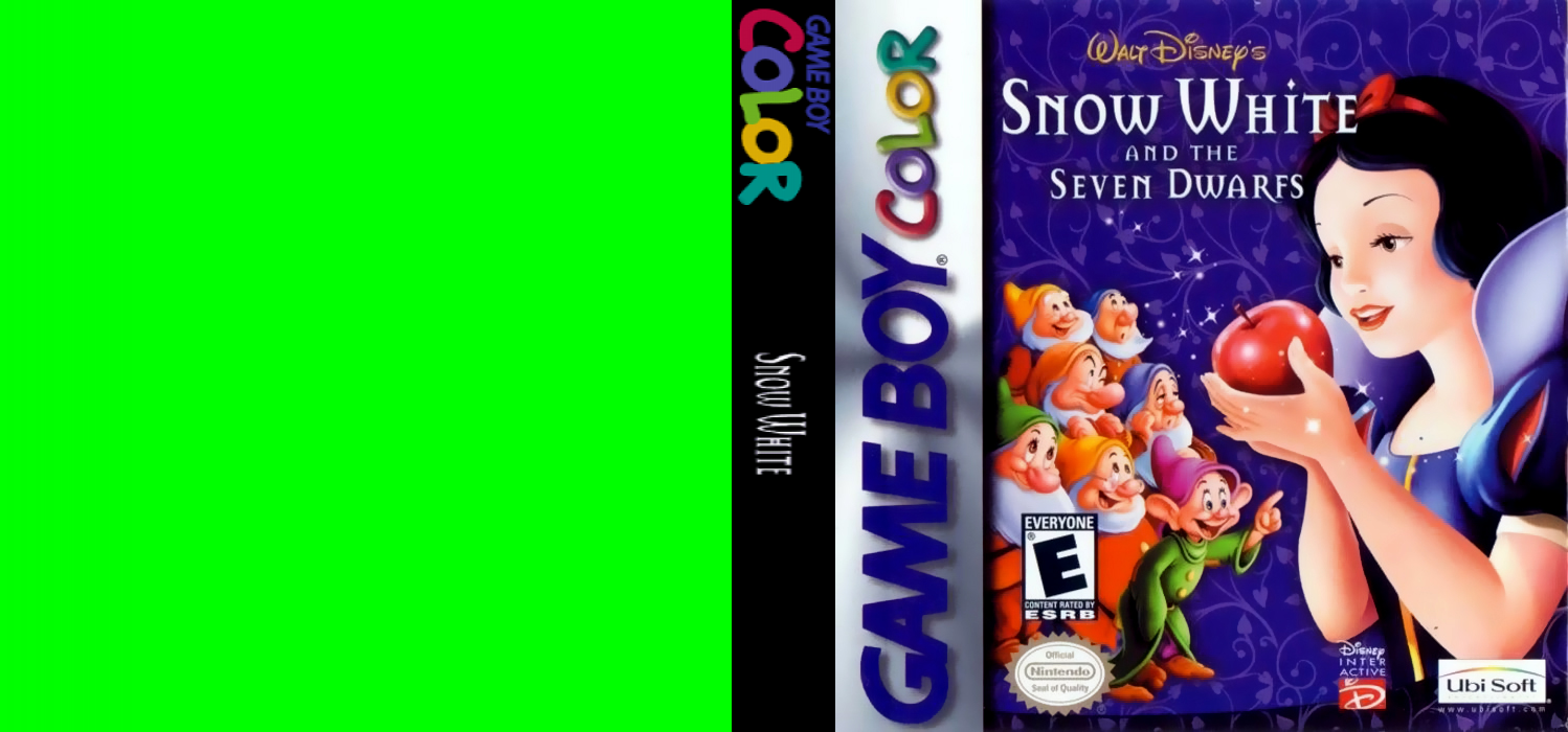 Snow White and the Seven Dwarfs [US] gbc 2001 Box Art