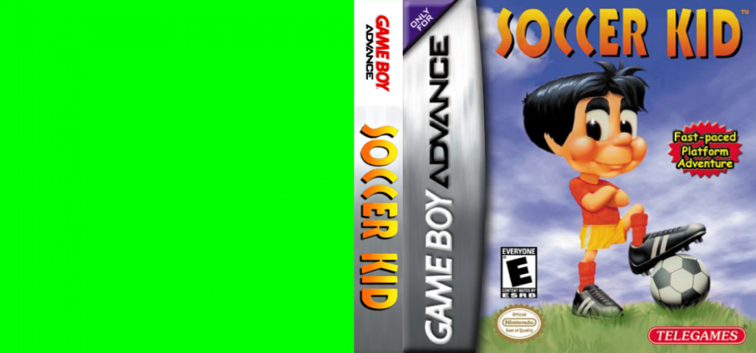 Soccer Kid [US,EU] gba 2002 Box Art