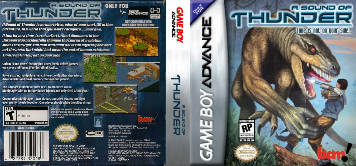 A Sound of Thunder [US] gba 2005 Box Art