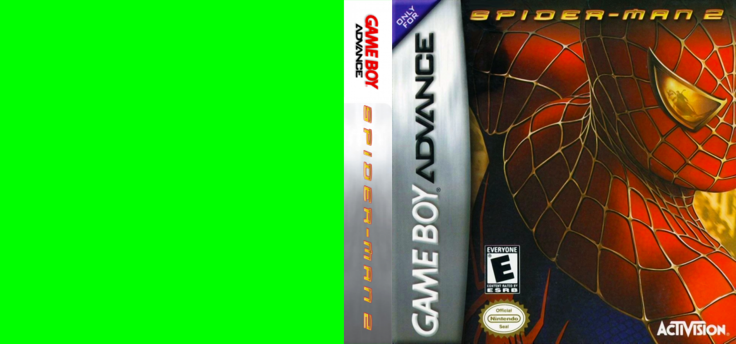 Spider-Man 2 [US,EU] gba 2004 Box Art