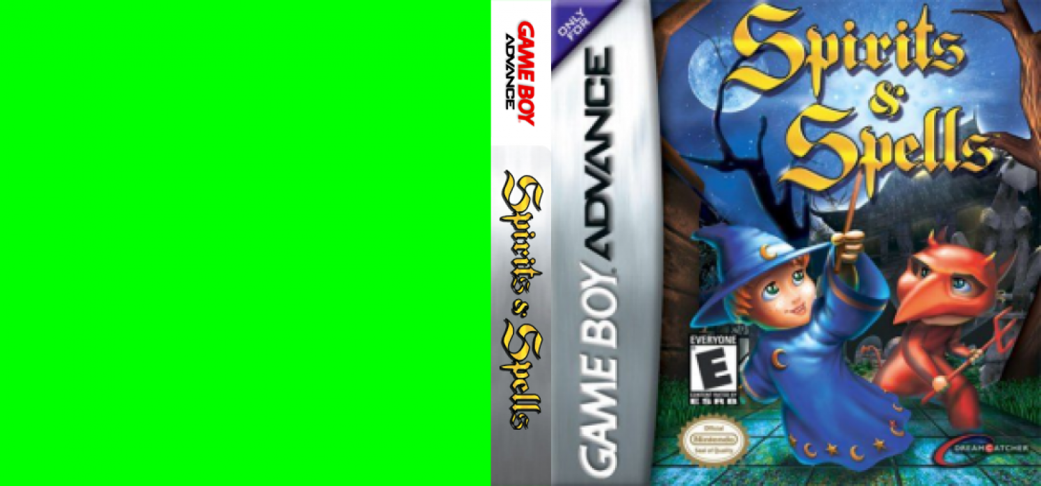 Spirits & Spells [US] gba 2003 Box Art