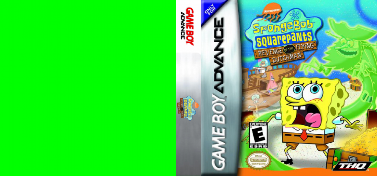 SpongeBob SquarePants : Revenge of the Flying Dutchman [US,EU] gba 2002 Box Art