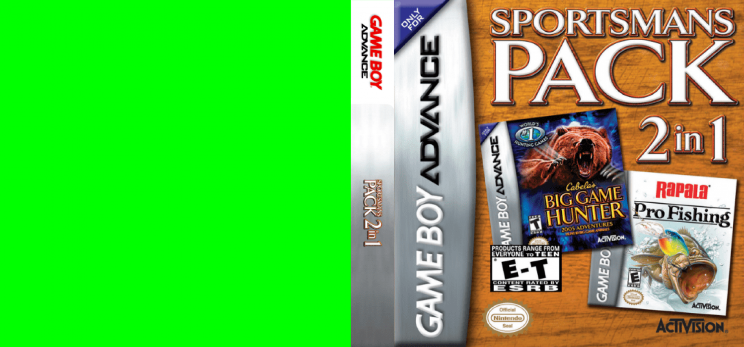 Sportsman’s Pack [US] gba 2005 Box Art