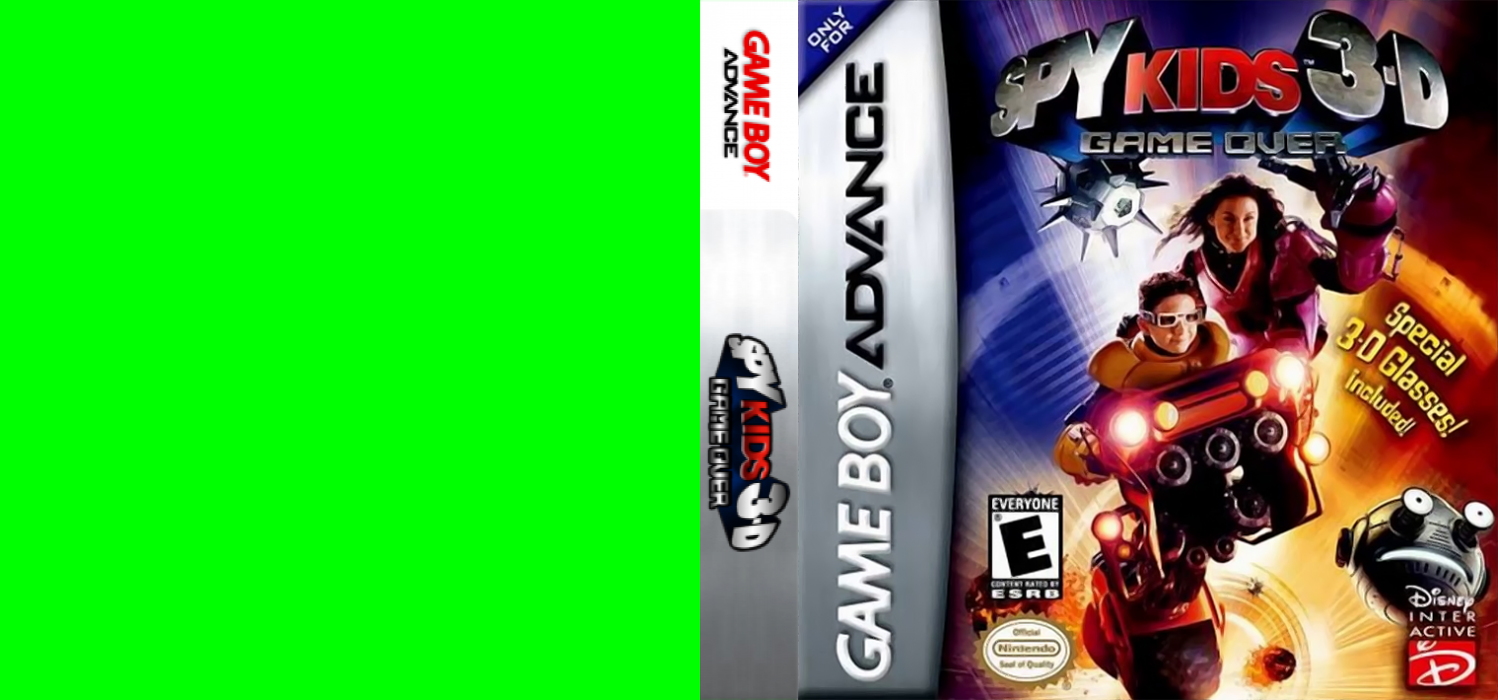 Spy Kids 3-D : Game Over [US] gba 2003 Box Art