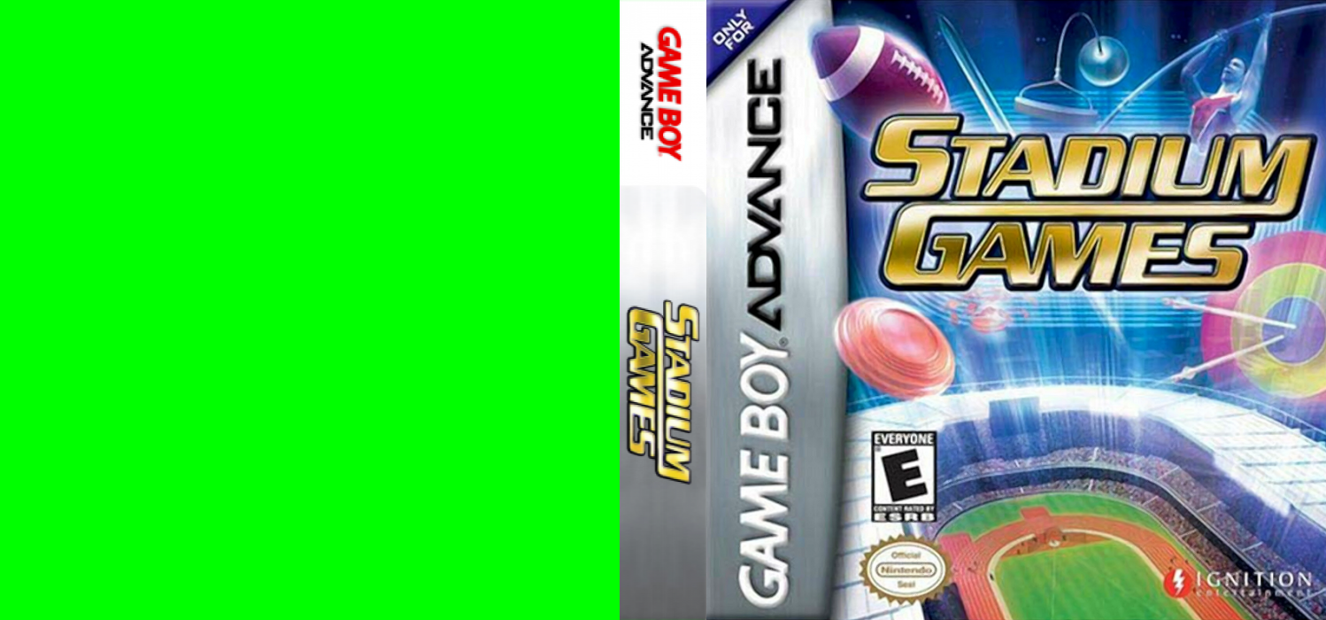 Stadium Games [US] gba 2004 Box Art
