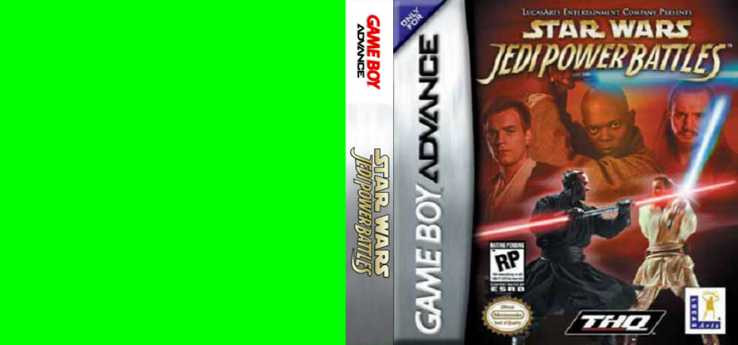 Star Wars : Jedi Power Battles [US] gba 2001 Box Art