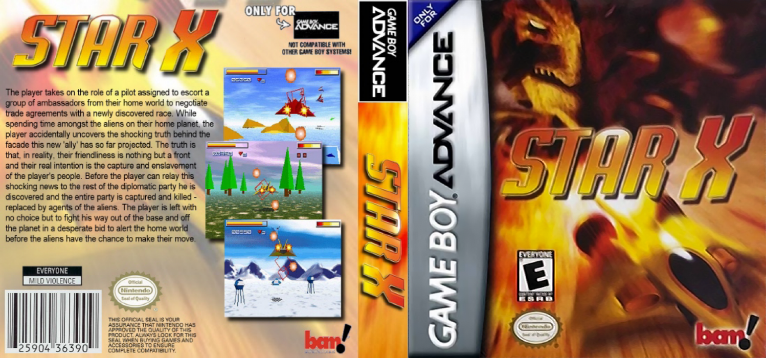 Star X [US] gba 2002 Box Art