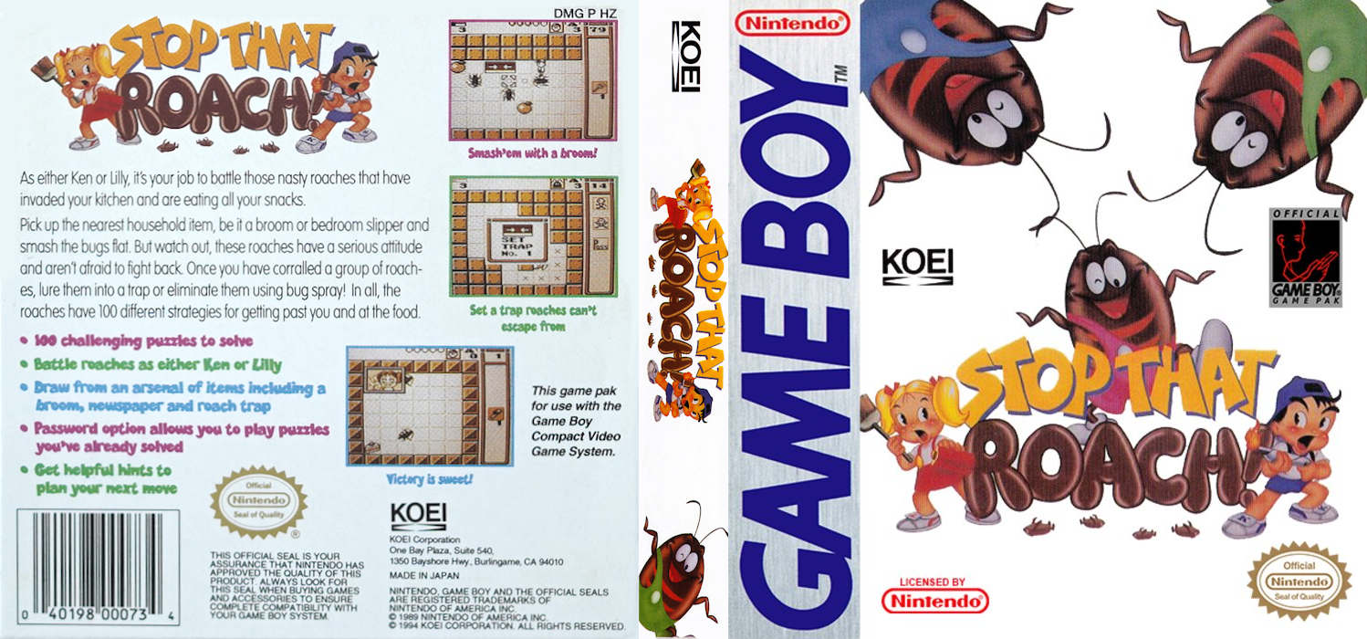 Stop That Roach! [US] gb 1994 Box Art