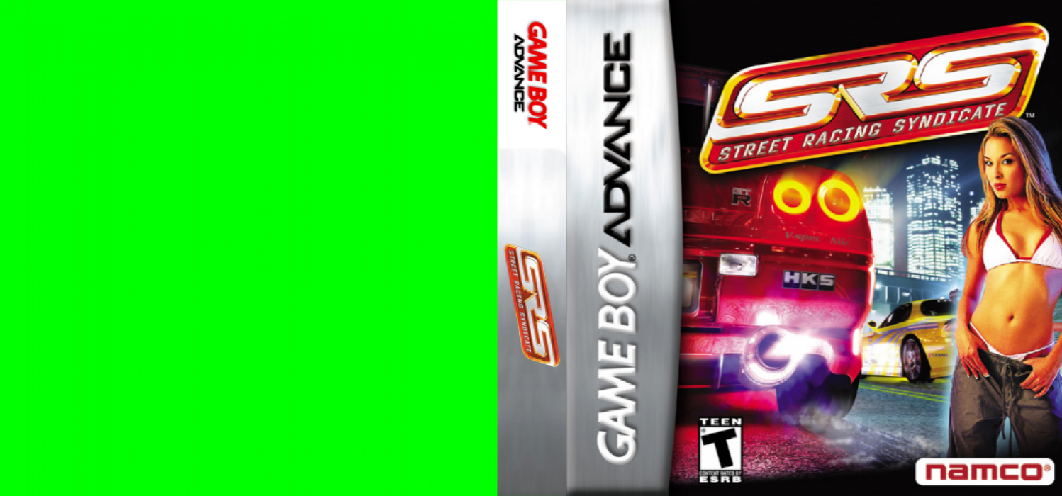 SRS : Street Racing Syndicate [US] gba 2005 Box Art