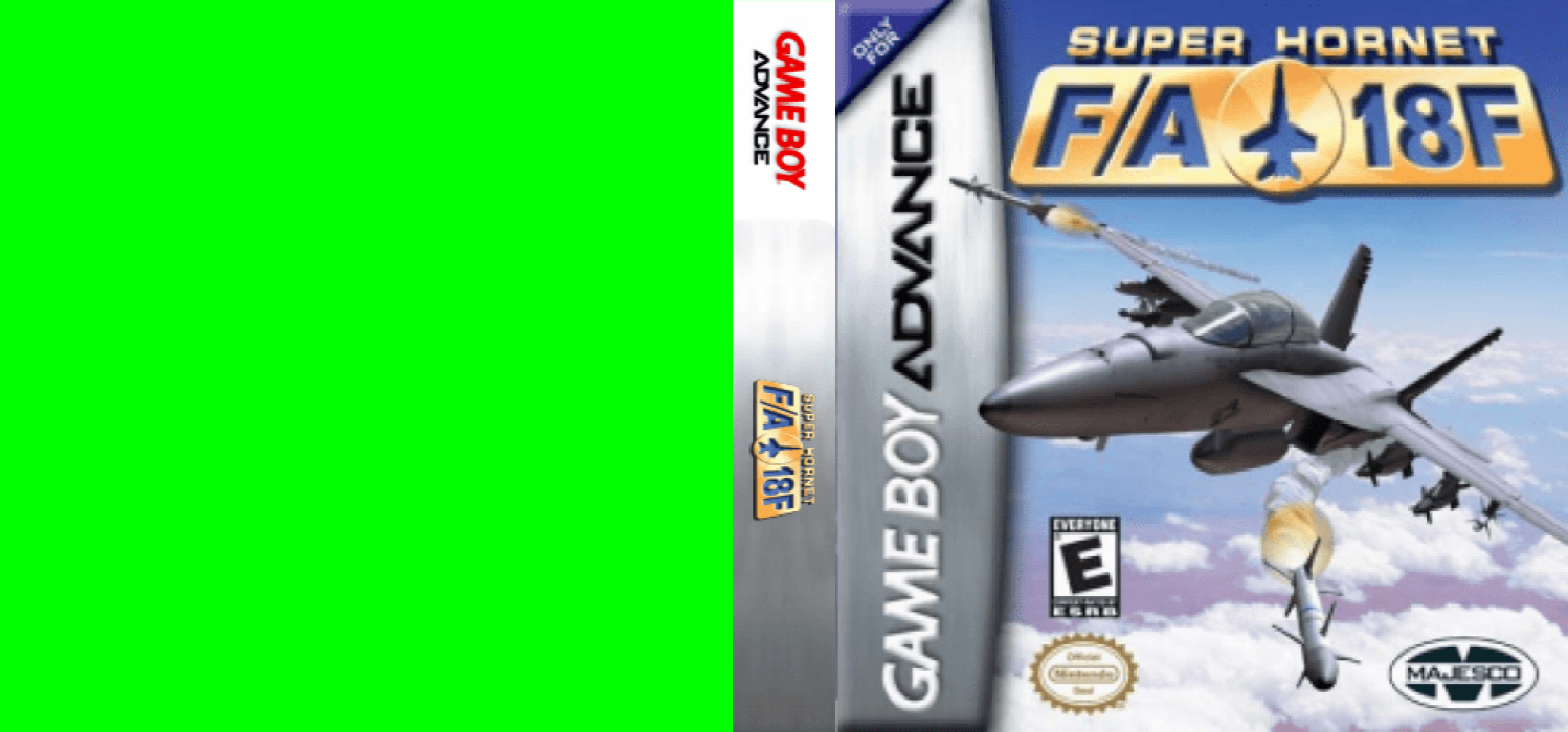 Super Hornet F/A-18F [US,EU] gba 2004 Box Art