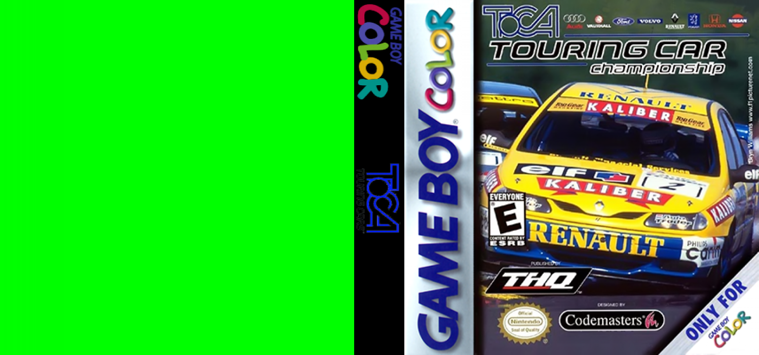 TOCA Touring Car Championship [US,EU] gbc 2000 Box Art