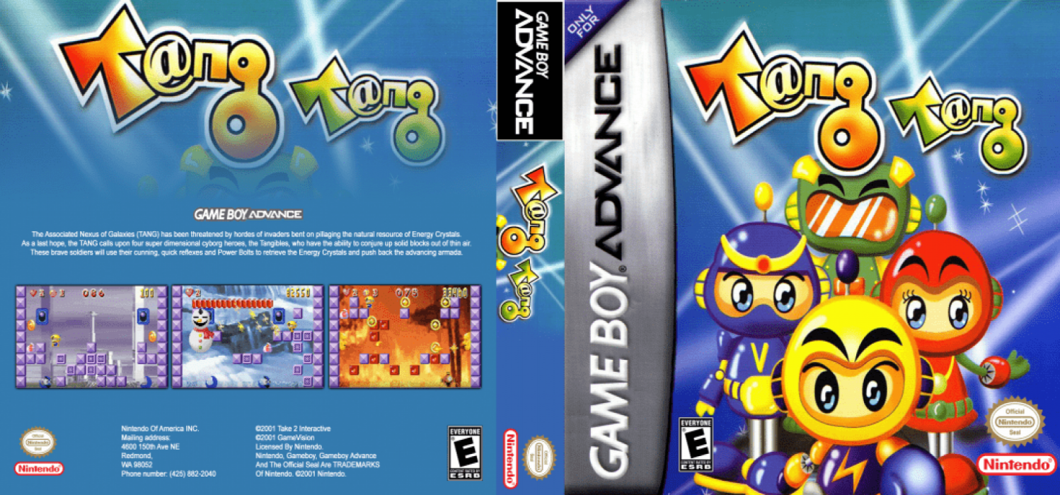 Tang Tang [US] gba 2001 Box Art