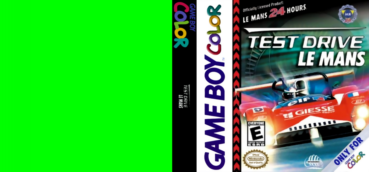 Test Drive Le Mans [US] gbc 2000 Box Art