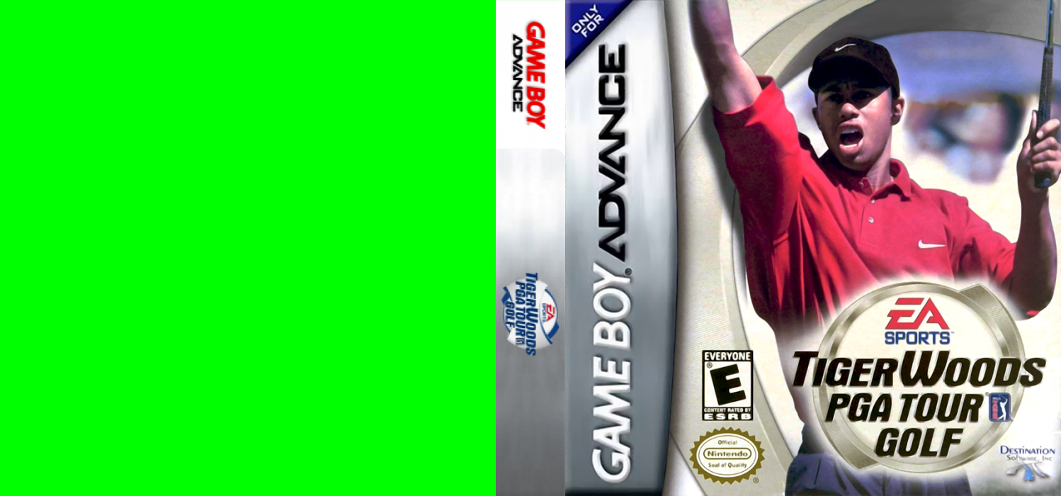 Tiger Woods PGA Tour Golf [US,EU] gba 2002 Box Art