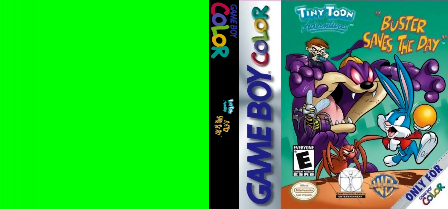 Tiny Toon Adventures: Buster Saves the Day [US] gbc 2001 Box Art