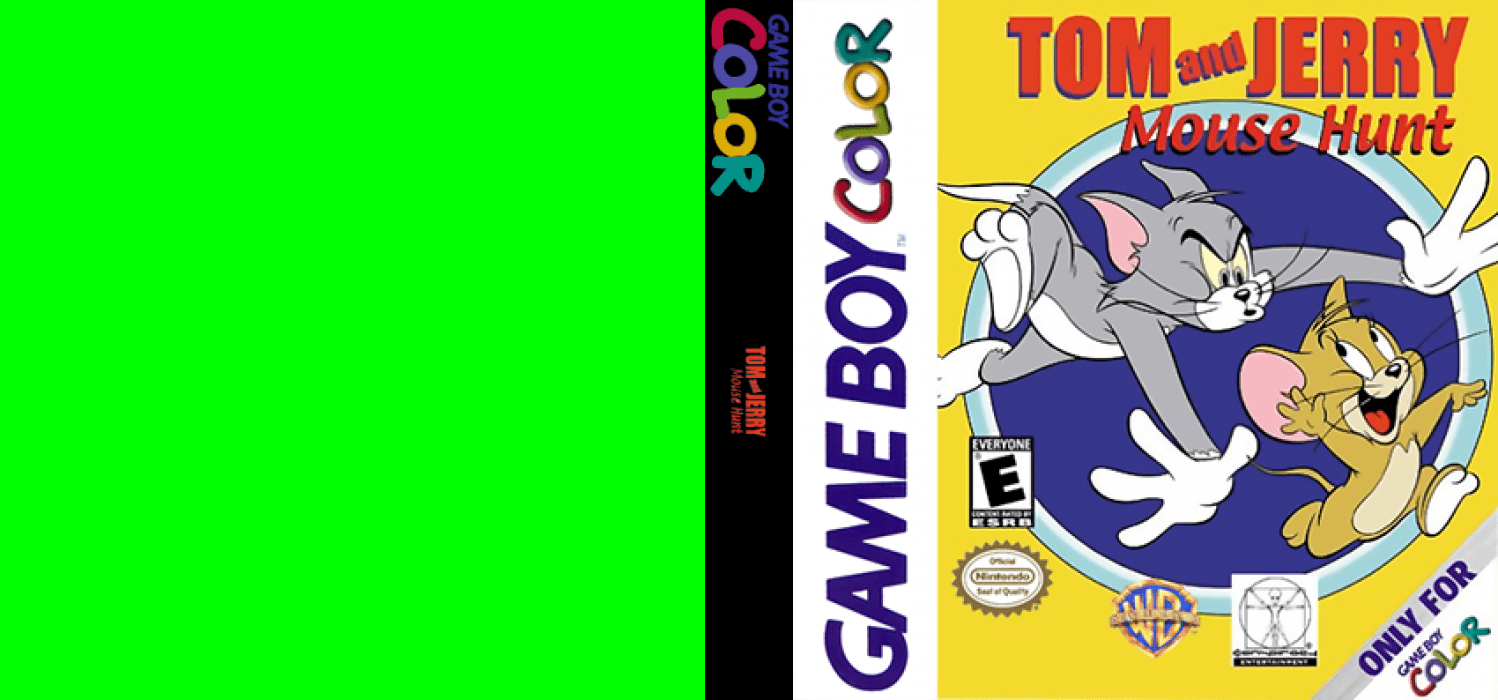 Tom and Jerry: Mouse Hunt [US] gbc 2001 Box Art