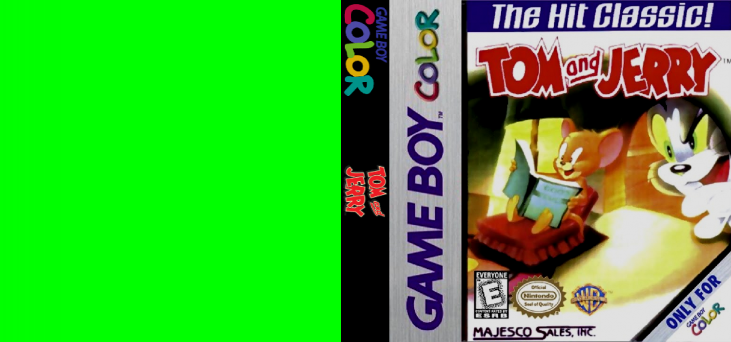 Tom & Jerry [US,EU] gbc 1999 Box Art