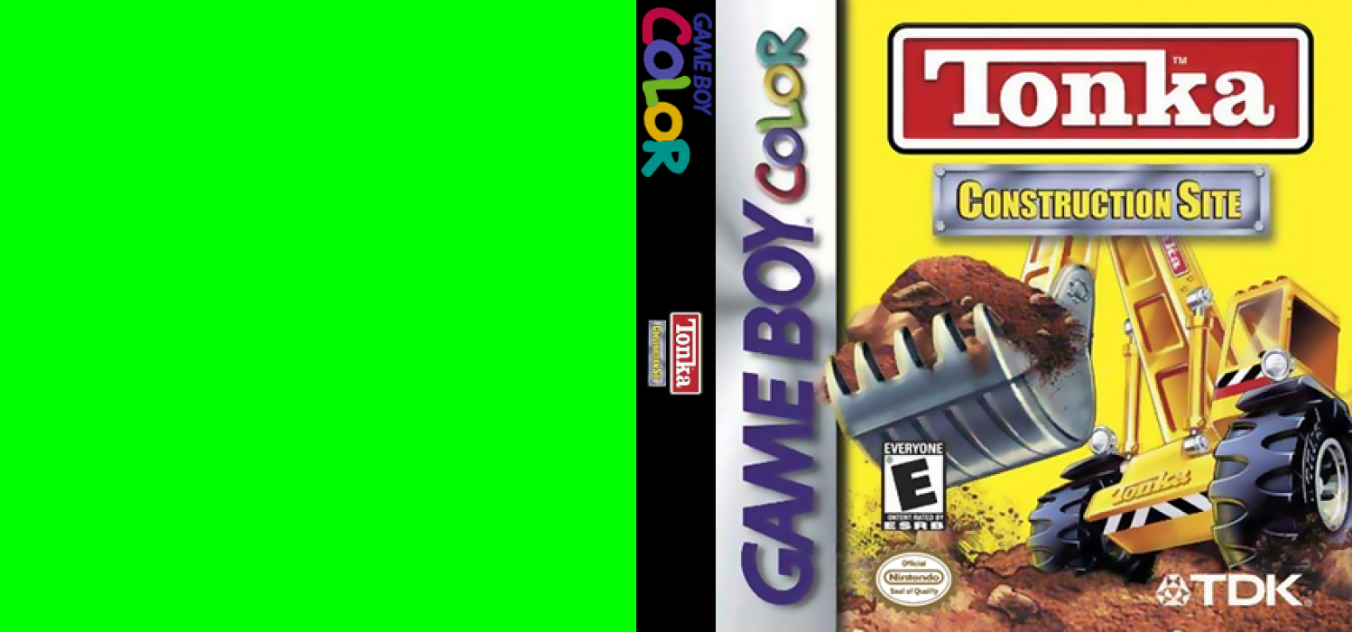 Tonka Construction Site [US] gbc 2002 Box Art