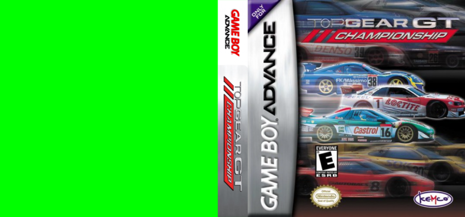 Top Gear GT Championship [US] gba 2001 Box Art
