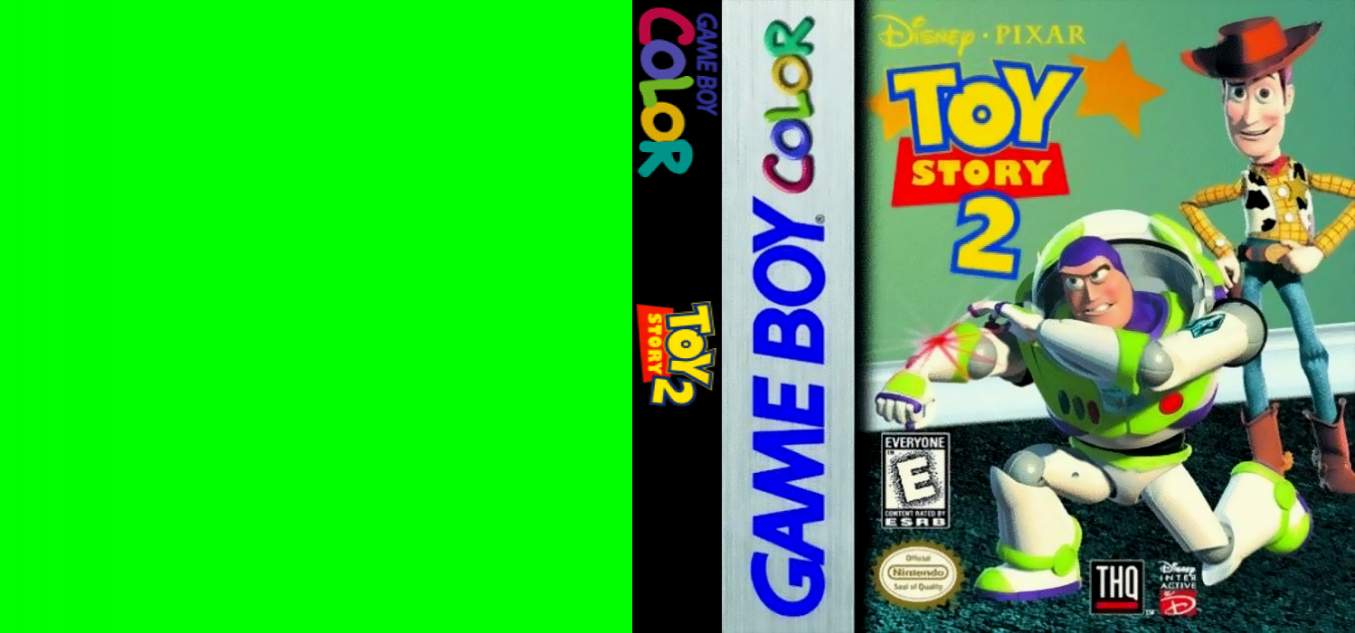 Toy Story 2 [US,EU] gbc 1999 Box Art
