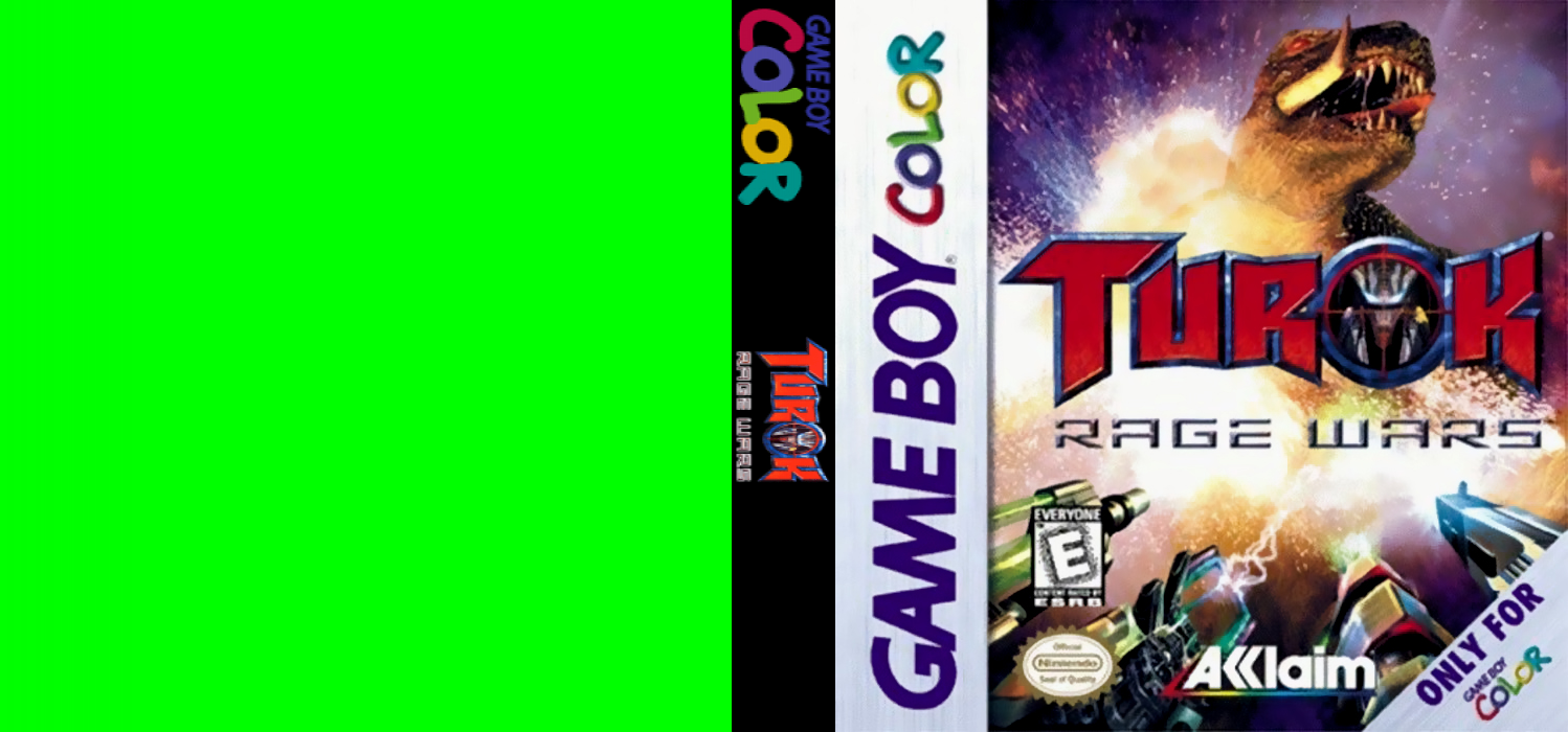 Turok: Rage Wars [US,EU] gbc 2000 Box Art