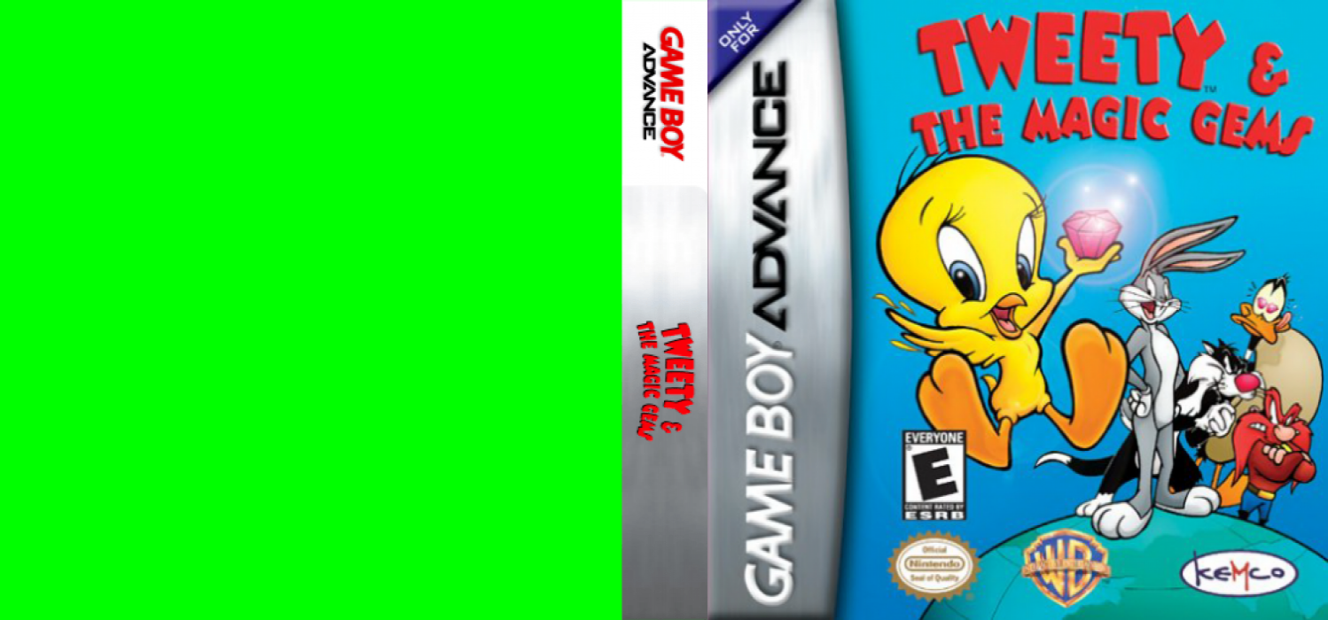 Tweety & The Magic Gems [US] gba 2001 Box Art