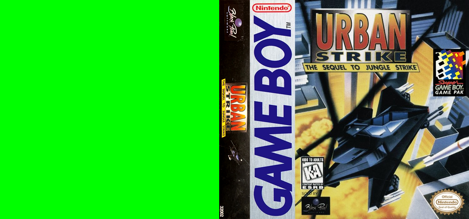Urban Strike [US,EU] gb 1996 Box Art